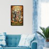 Animated Halloween  - Full Round Diamond - 30x40cm