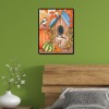 Pumpkin  - Full Round Diamond - 30x40cm