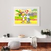 Kissing Rabbit - Full Round Diamond - 30x40cm