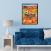 Pumpkin  - Full Round Diamond - 30x40cm