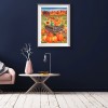 Pumpkin  - Full Round Diamond - 30x40cm