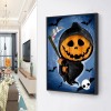 Halloween Pattern  - Full Round Diamond - 30x40cm