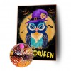 Halloween Pattern  - Full Round Diamond - 30x40cm