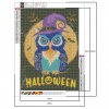 Halloween Pattern  - Full Round Diamond - 30x40cm