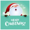 Resin Santa Claus Handicraft - Full Round Diamond - 30x30cm