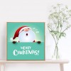 Resin Santa Claus Handicraft - Full Round Diamond - 30x30cm