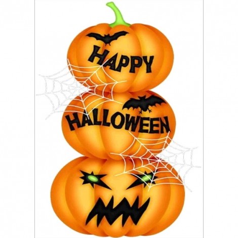 Halloween  - Full Round Diamond - 30x40cm