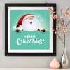 Resin Santa Claus Handicraft - Full Round Diamond - 30x30cm