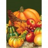 Pumpkin  - Full Round Diamond - 30x40cm