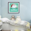 Resin Santa Claus Handicraft - Full Round Diamond - 30x30cm