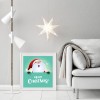 Resin Santa Claus Handicraft - Full Round Diamond - 30x30cm