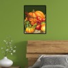 Pumpkin  - Full Round Diamond - 30x40cm