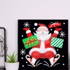 Santa Claus - Full Round Diamond - 30*30cm