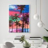 Coconut Tree - Full Round Diamond - 30x40cm
