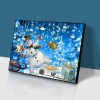 Big Snowman - Full Round Diamond - 40x30cm