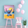 Diamond Painting Cartoon Koala on Beach Full Round Resin Rhinestone Picture