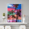 Coconut Tree - Full Round Diamond - 30x40cm