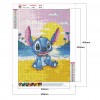 Diamond Painting Cartoon Koala on Beach Full Round Resin Rhinestone Picture