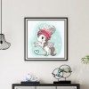 Cartoon Animal - Full Round Diamond - 30x30cm