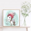 Cartoon Animal - Full Round Diamond - 30x30cm