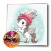 Cartoon Animal - Full Round Diamond - 30x30cm