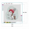 Cartoon Animal - Full Round Diamond - 30x30cm