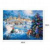 Christmas Eve - Full Round Diamond - 40x30cm