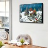 Cart in Snow - Full Square Diamond - 50x40cm