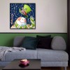 Bald Snowman - Full Round Diamond - 30*30cm