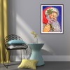 Santa Claus - Full Round Diamond - 30x40cm