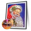 Santa Claus - Full Round Diamond - 30x40cm