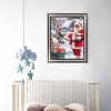 Santa Claus - Full Round Diamond - 30x40cm