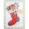 Christmas Socks - Full Round Diamond - 30*40cm