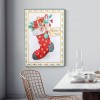 Christmas Socks - Full Round Diamond - 30*40cm
