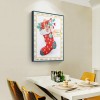Christmas Socks - Full Round Diamond - 30*40cm