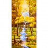 Autumn Scenery - Full Round Diamond - 55x100cm