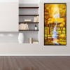 Autumn Scenery - Full Round Diamond - 55x100cm