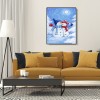 Santa Claus - Full Round Diamond - 30x40cm