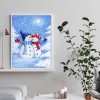 Santa Claus - Full Round Diamond - 30x40cm