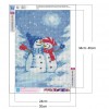 Santa Claus - Full Round Diamond - 30x40cm