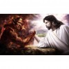 Easter Hand Wrestling - Full Diamond Painting - 40x30cm