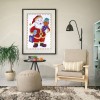 Santa Claus - Full Round Diamond - 30*40cm