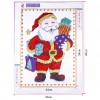 Santa Claus - Full Round Diamond - 30*40cm