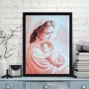 Mom Kids  - Full Round Diamond - 30x40cm