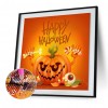 Halloween Series Ornaments  - Full Round Diamond - 30x30cm