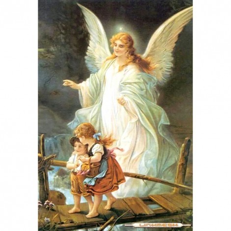 Mom Kids  - Full Round Diamond - 30x40cm