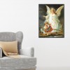 Mom Kids  - Full Round Diamond - 30x40cm