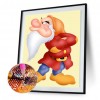 Santa Claus Christmas - Full Round Diamond - 30x40cm