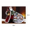 Santa Clause - Full Round Diamond - 40x30cm