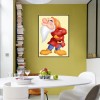 Santa Claus Christmas - Full Round Diamond - 30x40cm